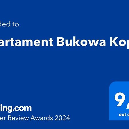 Апартаменты Apartament Bukowa Kopa Строне-Слёнске Экстерьер фото